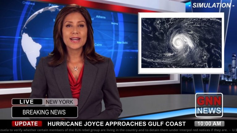 simulated news